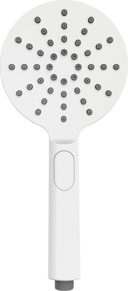WENKO Sprchová hlavica DESIGN biela Ø 12 cm Ručná sprcha Universal Spa Wellness