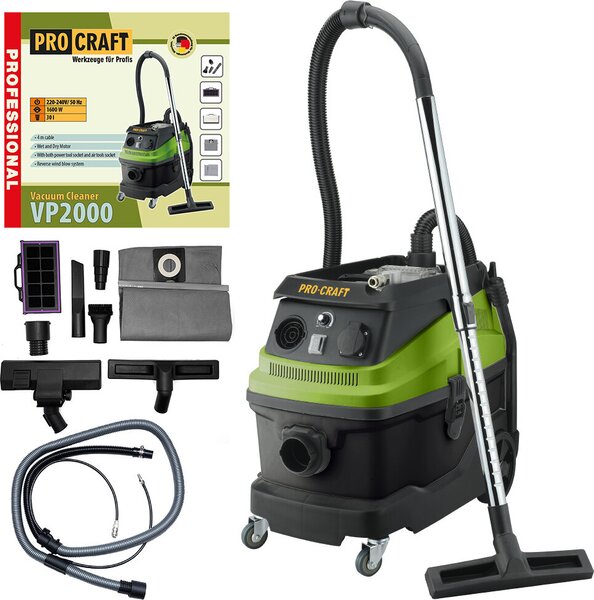 Priemyselný vysávač Procraft VP2000
