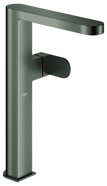 Umyvadlová batéria Grohe, Plus, veľkosť XL, výtok 182 mm, farba hard graphite, 1 ks