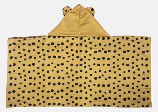 Sinsay - Uterák s kapucňou s motívom leoparda - oranžová