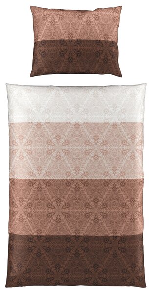 POSTEĽNÁ BIELIZEŇ, satén, taupe, 140/200 cm Esposa - Obliečky & plachty