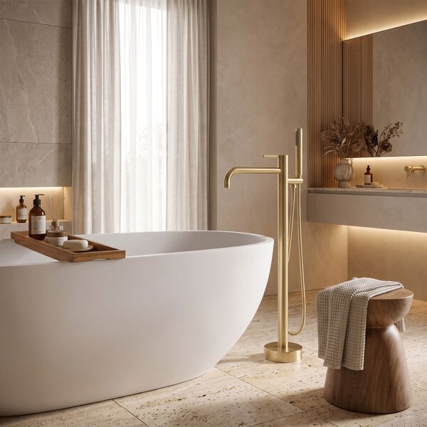 Voľne stojaca batéria Rea Foster Brush Gold