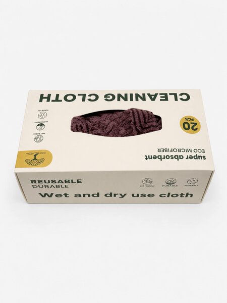 Sinsay - Čistiace handričky 20 kusy - fialová