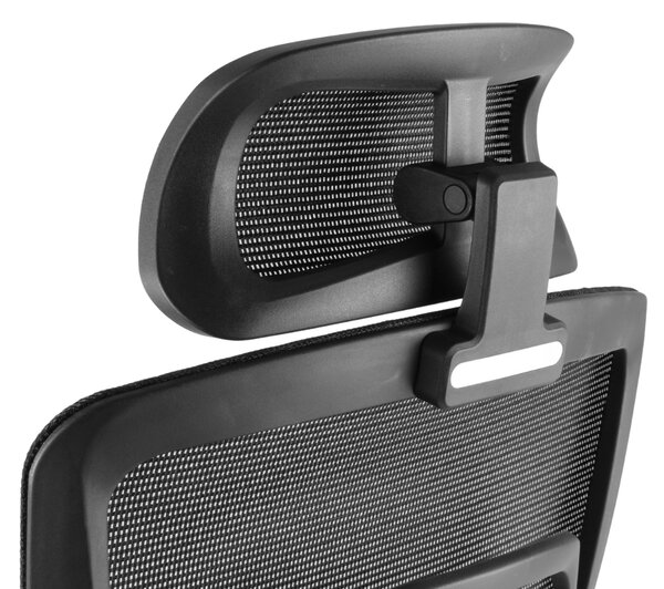 Kancelárska ergonomická stolička Neoseat GARY — čierna, nosnosť 150 kg