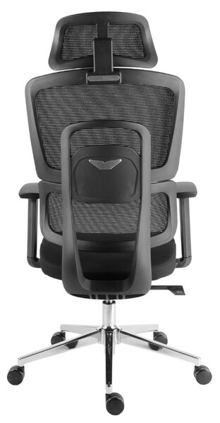 Kancelárska ergonomická stolička Neoseat GARY — čierna, nosnosť 150 kg
