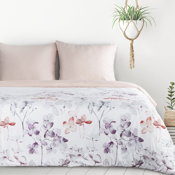 Dekorstudio Posteľné obliečky VERANO8 s kvetinovým motívom Rozmer posteľných obliečok: Šírka x Dĺžka: 140x200cm + 1ks 70x80 cm