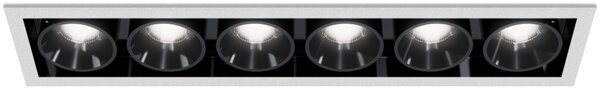 LED2 2560851 RIVA MAXI 6 zápustné svietidlo biele