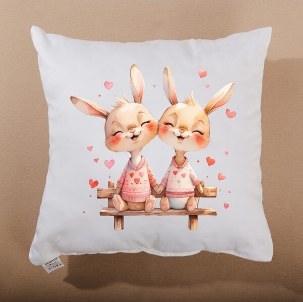 Dekoratívny vankúš Bunny Together 40x40 cm EMI