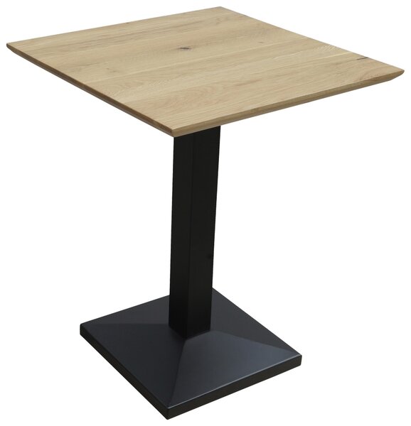 JEDÁLENSKÝ STÔL, dub, čierna, farba duba, 60/60/75 cm Linea Natura - Obývacie zostavy