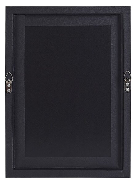 Obraz v ráme s potlačou jeleňa modrý a biely 30 x 40 cm minimalistický škandinávsky dizajn