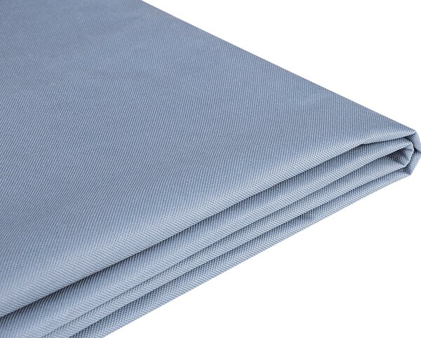 Ochranná plachta na záhradný nábytok sivá PVC polyester 255 x 180 x 70 cm kryt proti dažďu