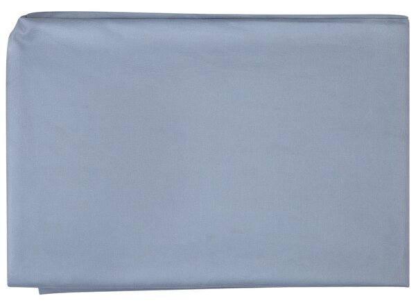 Ochranná plachta na záhradný nábytok sivá PVC polyester 255 x 180 x 70 cm kryt proti dažďu