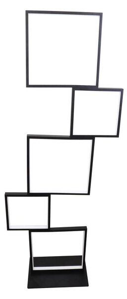 Brilagi - LED stojacia lampa SHIFT LED/36W/230V 4000K 123 cm čierna