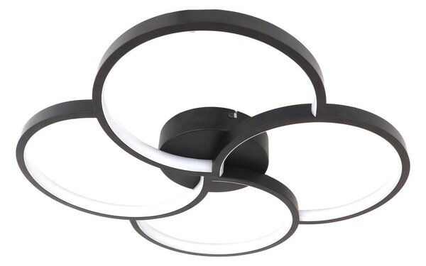 Brilagi - LED stropné svietidlo VELO LED/42W/230V 4000K pr. 52 cm čierne
