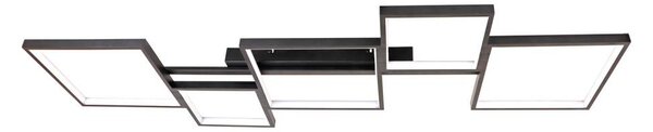 Brilagi - LED Stropné svietidlo SHIFT LED/42W/230V 4000K 47,5x122 cm čierna