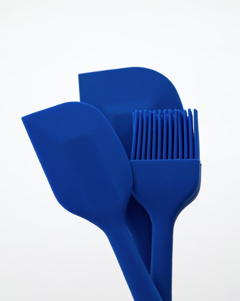 Silikónové kuchynské náčinie Blue – set 3 ks