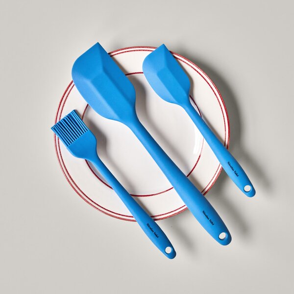 Silikónové kuchynské náčinie Blue – set 3 ks