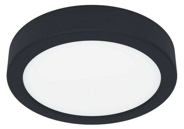 EGLO 900637 FUEVA 5 stropné svietidlo LED D160mm 11W/1350lm 3000K IP44 čierna, biela