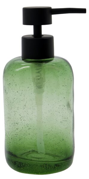 Sklenený dávkovač na mydlo Wah Green