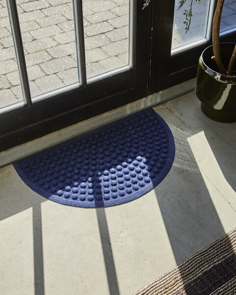 Rohožka Half Round Blue