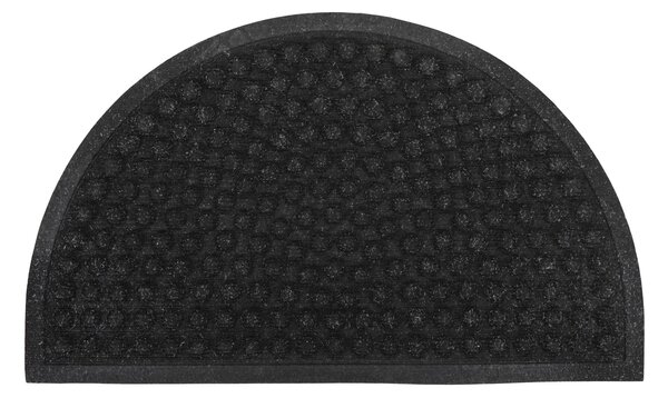 Rohožka Half Round Black
