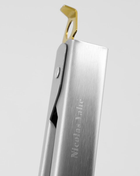 Oceľové kuchynské kliešte Silver – set 2 ks