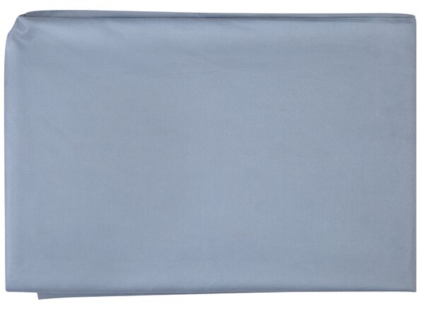 Ochranná plachta na záhradný nábytok sivá PVC polyester 145 x 110 x 80 cm kryt proti dažďu