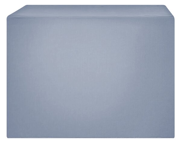 Ochranná plachta na záhradný nábytok sivá PVC polyester 145 x 110 x 80 cm kryt proti dažďu