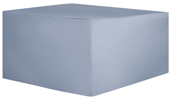 Ochranná plachta na záhradný nábytok sivá PVC polyester 145 x 110 x 80 cm kryt proti dažďu