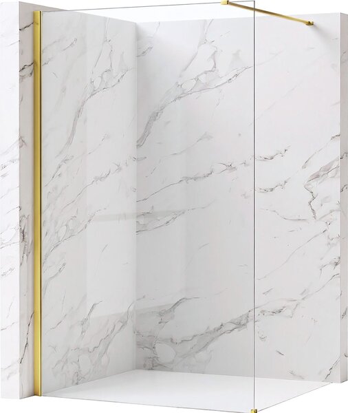 Sprchová Stena Rea Flexi Transparent 70 Gold