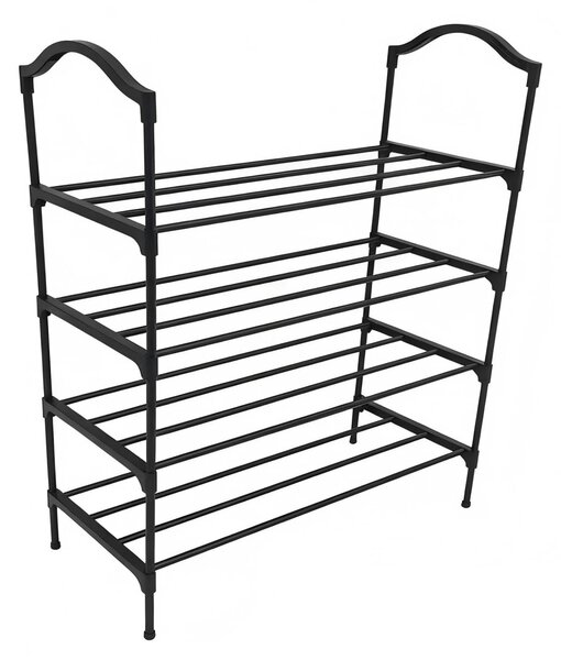 Sinsay - Štvorposchodový botník - čierna