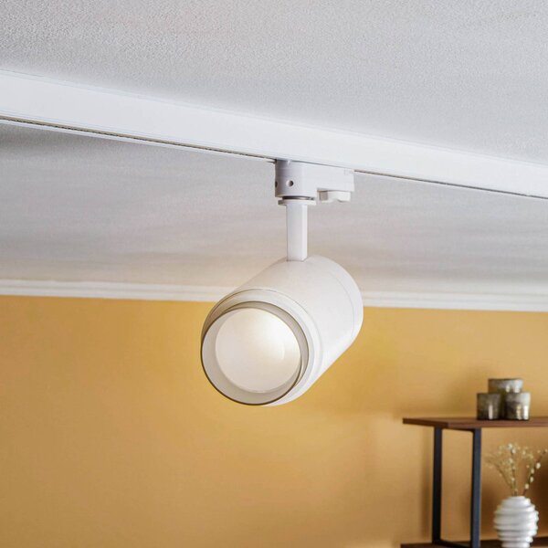 Arcchio Nanna LED reflektor biely 3000K 27W, Biela / opálová, Pracovňa / Kancelária, Hliník, Koľajnicový systém