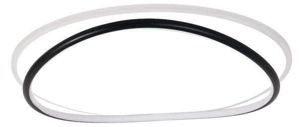 Stropné LED svietidlo Halo, 2x LED 38w, 4000k, b