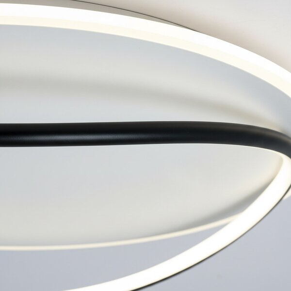Stropné LED svietidlo Halo, 2x LED 38w, 4000k, b