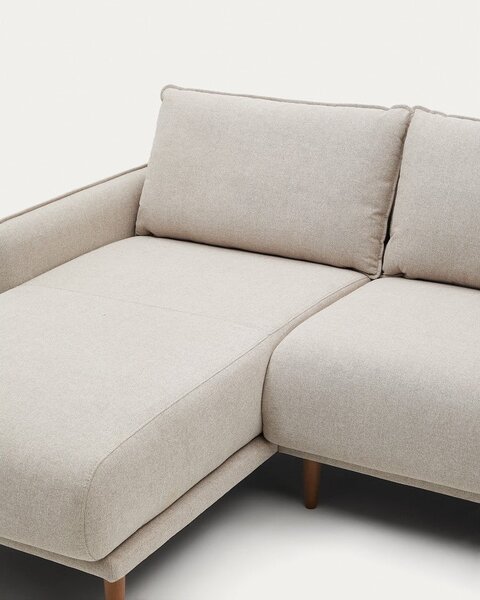 Béžová rohová pohovka (variabilná) Carlota – Kave Home
