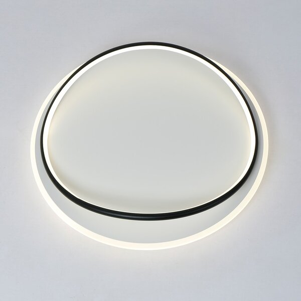 Stropné LED svietidlo Halo, 2x LED 38w, 4000k, b