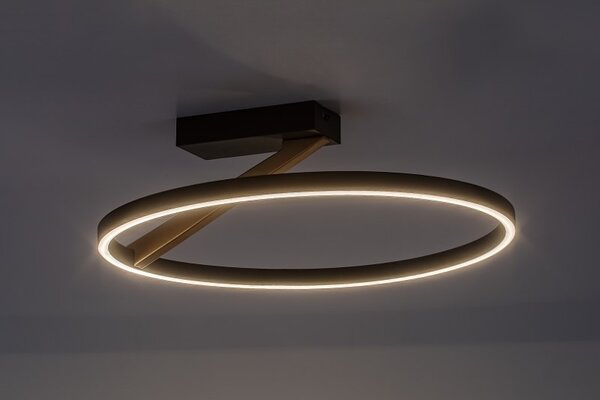 RABALUX 71351 Renara stropné svietidlo D450mm LED 24W/3300/1150lm 3000K čierna, zlatá, biela