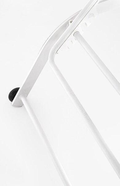 MUZZA Záhradné lehátko loryta biele