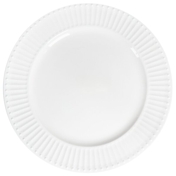 16-dielna sada jedálenského riadu biela porcelán kaolín lesklá povrchová úprava riad pre 4 osoby klasický dizajn kuchyňa jedáleň