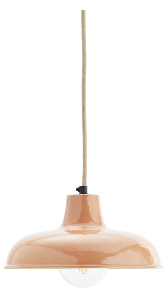 Smaltovaná stropná lampa Orange