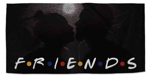 Sablio Uterák Seriál Priatelia FRIENDS Bozk - 30x50 cm