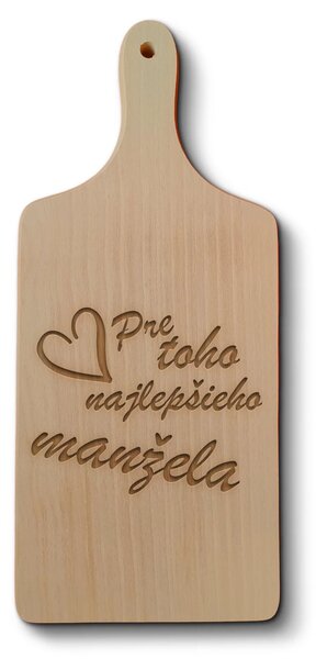 Sablio Doštička na krájanie Pre toho najlepšieho manžela