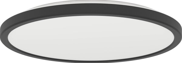 Eglo 901438-LED Kúpeľňové stropné svietidlo ROVITO 13,9W/230V pr.30cm IP44 čierna