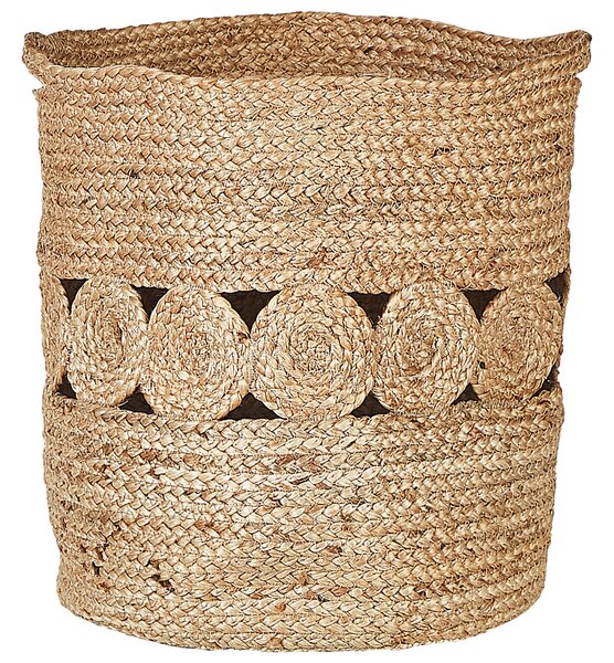 Súprava odkladacích košíkov prírodná jutová 35/37 cm koše na bielizeň doplnky do domácnosti boho dizajn