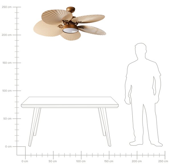 Stropný ventilátor so svetlom čierny kovový s diaľkovým ovládaním a 3 stupňami rýchlosti s časovým spínačom nastaviteľné svetlo orientálny glamour štýl