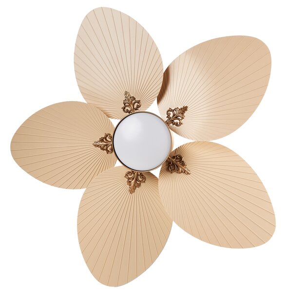 Stropný ventilátor so svetlom čierny kovový s diaľkovým ovládaním a 3 stupňami rýchlosti s časovým spínačom nastaviteľné svetlo orientálny glamour štýl