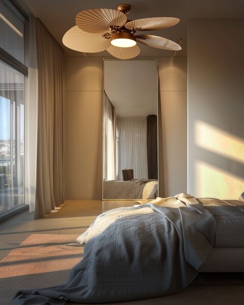 Stropný ventilátor so svetlom čierny kovový s diaľkovým ovládaním a 3 stupňami rýchlosti s časovým spínačom nastaviteľné svetlo orientálny glamour štýl