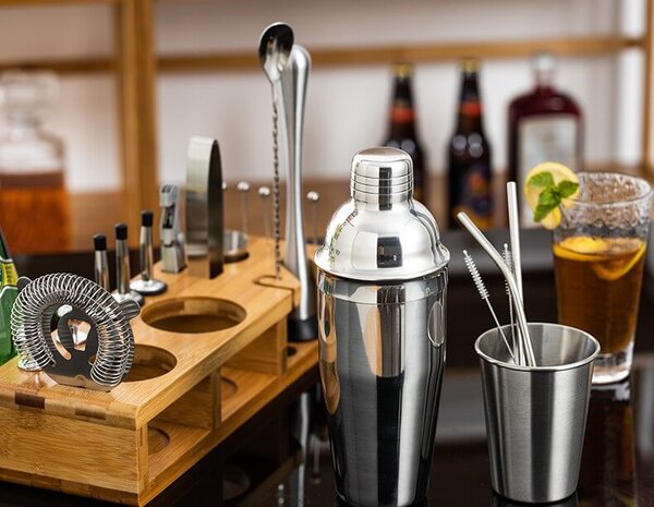 Barmanská súprava na miešanie koktejlov (22ks sada 750ml)
