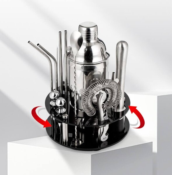Barmanská súprava na miešanie koktejlov (18ks sada 750ml)