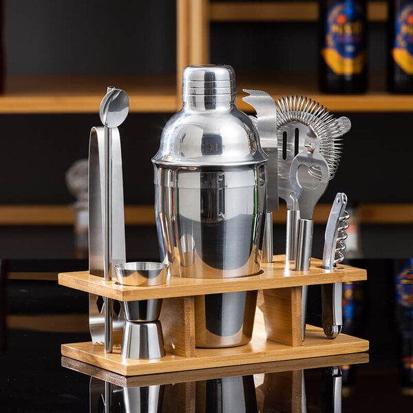 Barmanská súprava na miešanie koktejlov (9ks sada 750ml)